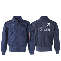 Thumbnail for Just Fly It & Fly Girl Designed Embroidered Patch Attachable Jackets