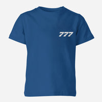 Thumbnail for 777 Flat Text Designed Children T-Shirts