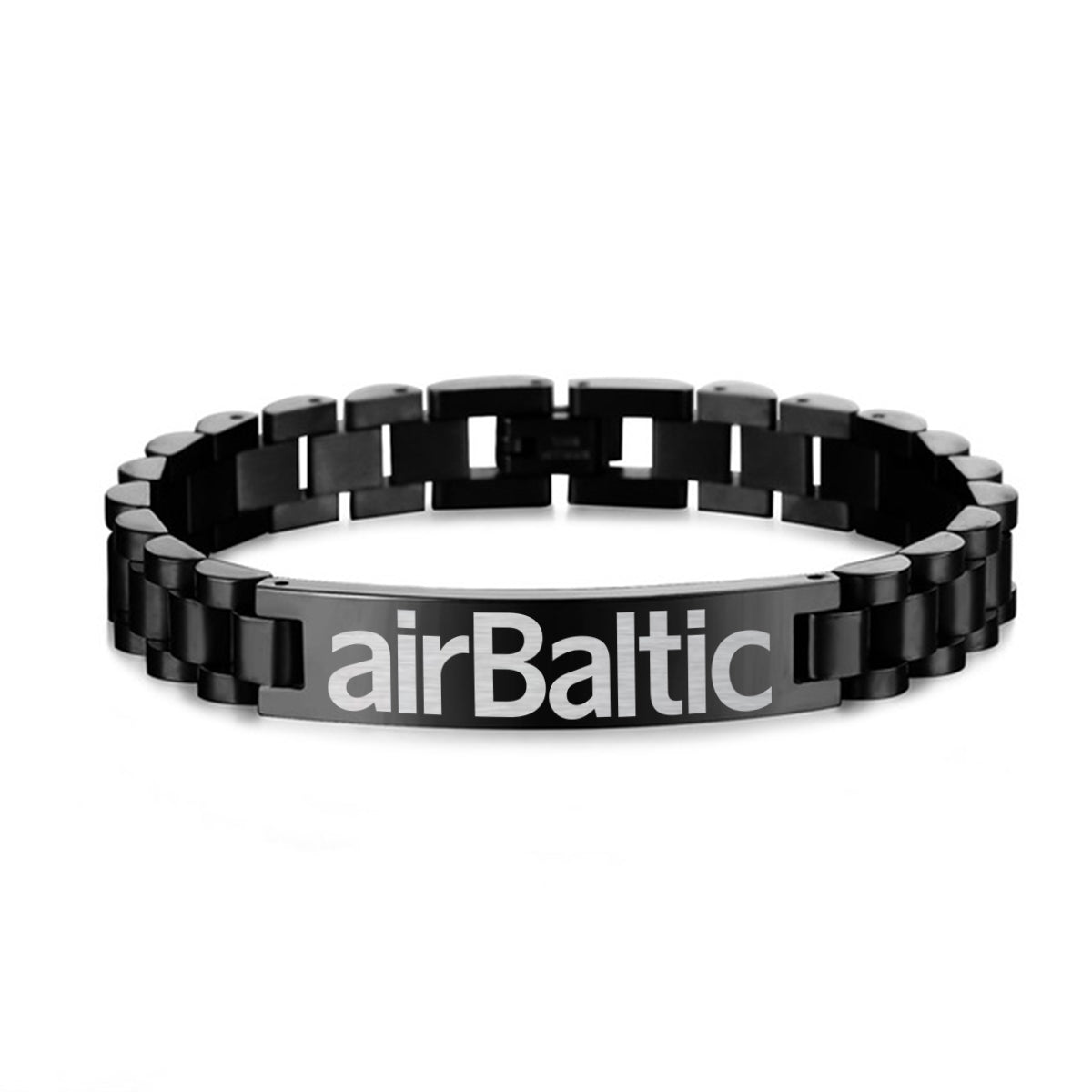 Airbaltic Airlines Designed Stainless Steel Chain Bracelets