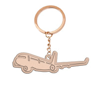 Thumbnail for If It Ain't Airbus I'm Taking A Bus Designed Hollow Key Chains