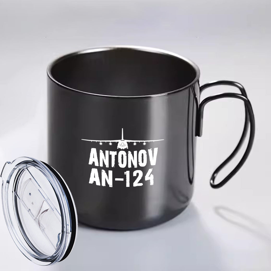 Antonov AN-124 & Plane Designed Stainless Steel Portable Mugs