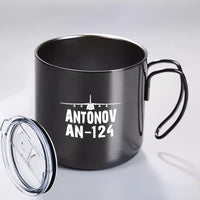 Thumbnail for Antonov AN-124 & Plane Designed Stainless Steel Portable Mugs