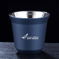 Thumbnail for Air India Airlines Designed Double Wall Stainless Steel Coffee Mugs