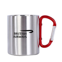 Thumbnail for British Airways Airlines Designed Stainless Steel Outdoors Mugs