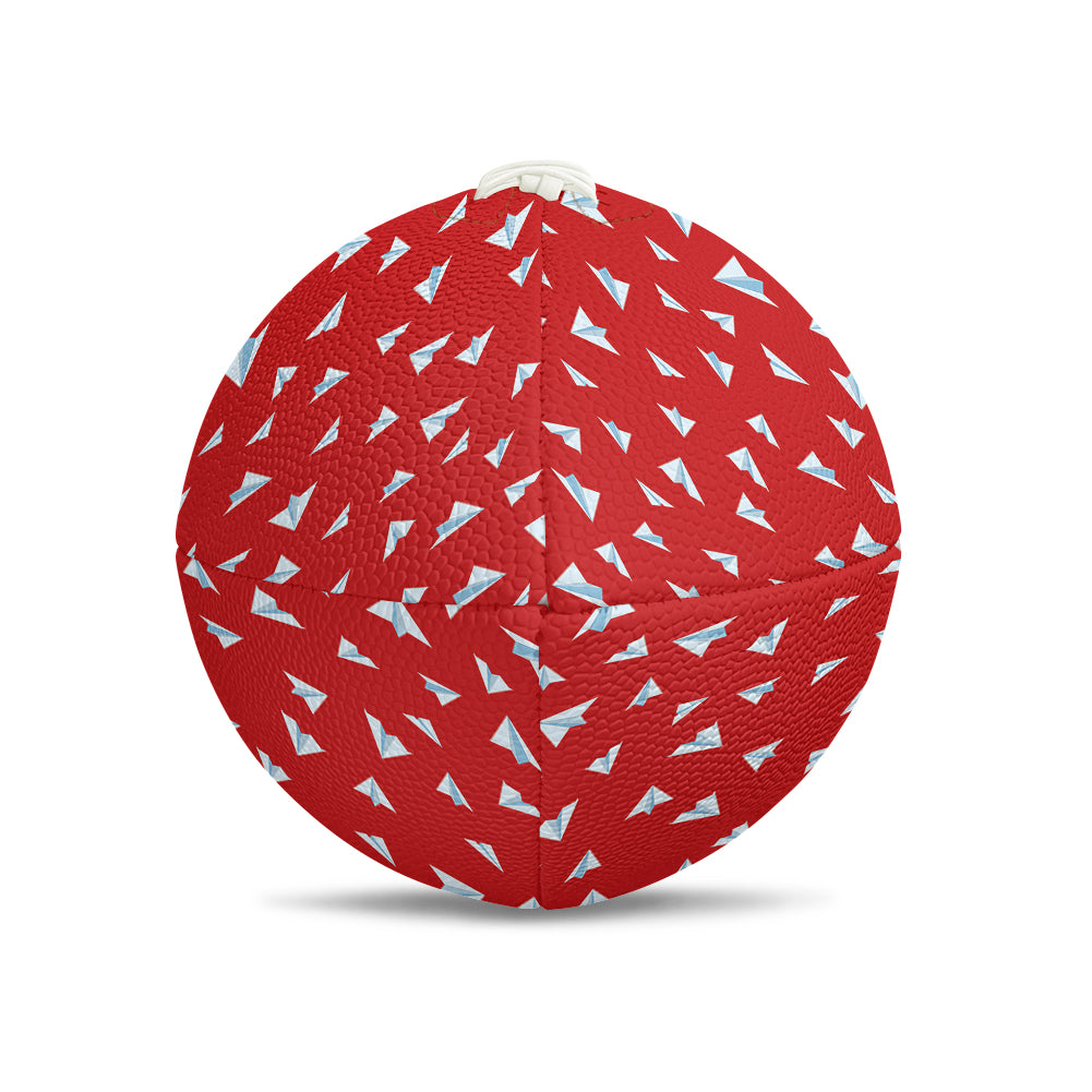 Paper Airplanes (Red) Designed Rugby