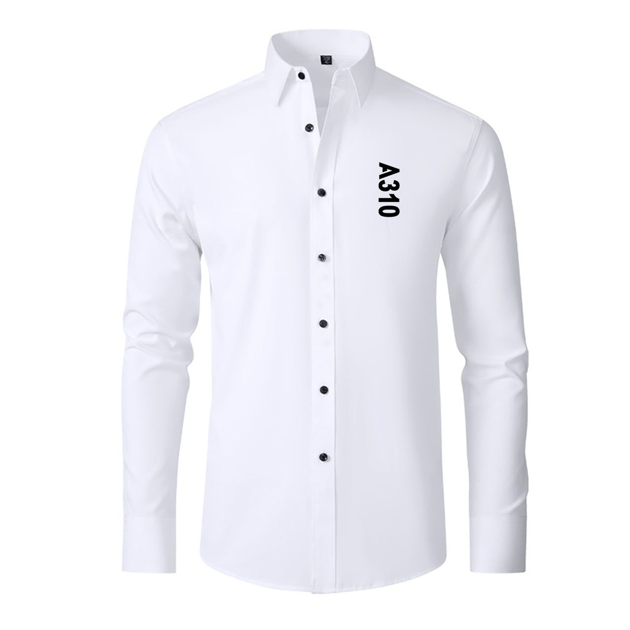 A310 Text Designed Long Sleeve Shirts