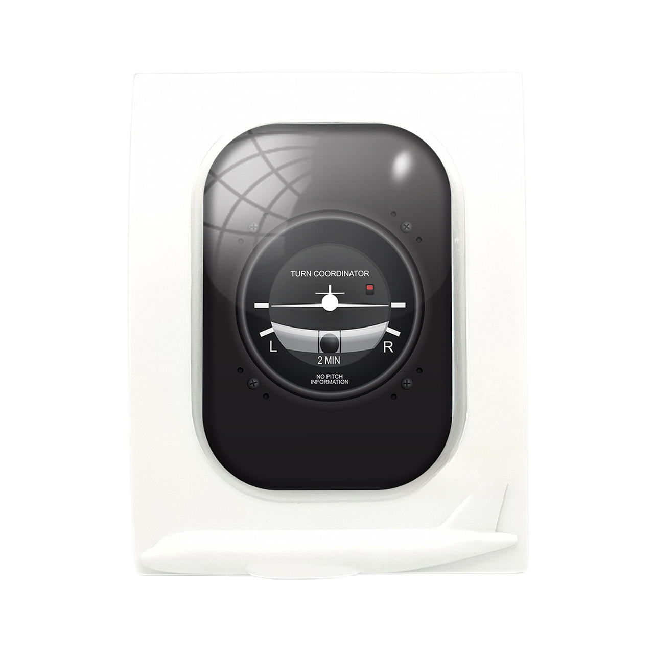 Airplane Instruments-Turn Coordinator Designed Airplane Window Photo Frame