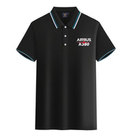 Thumbnail for Amazing Airbus A380 Designed Stylish Polo T-Shirts
