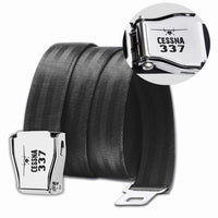 Thumbnail for Cessna 337 & Plane Designed Fashion Airplane Seat Belts