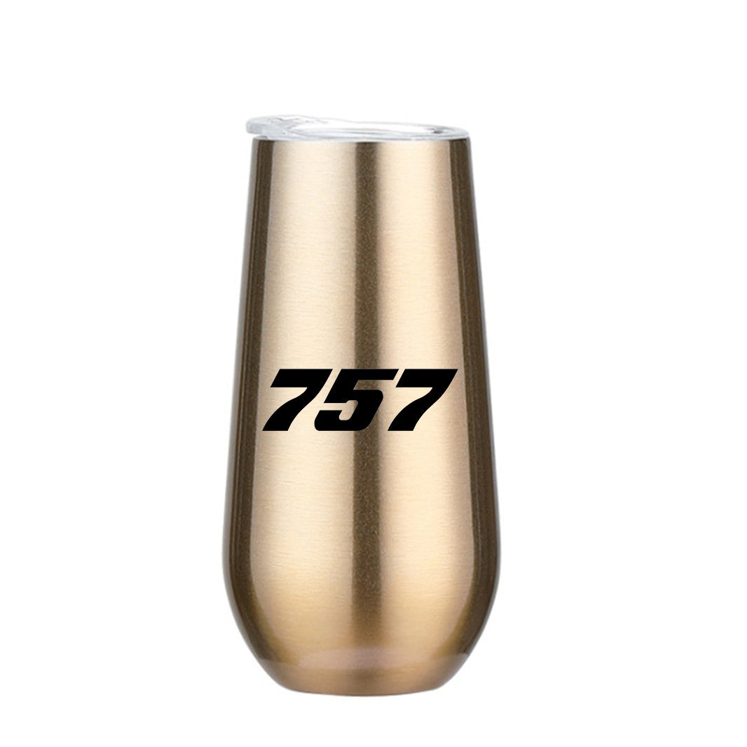 757 Flat Text Designed 6oz Egg Cups