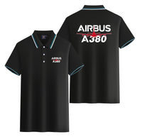 Thumbnail for Amazing Airbus A380 Designed Stylish Polo T-Shirts (Double-Side)