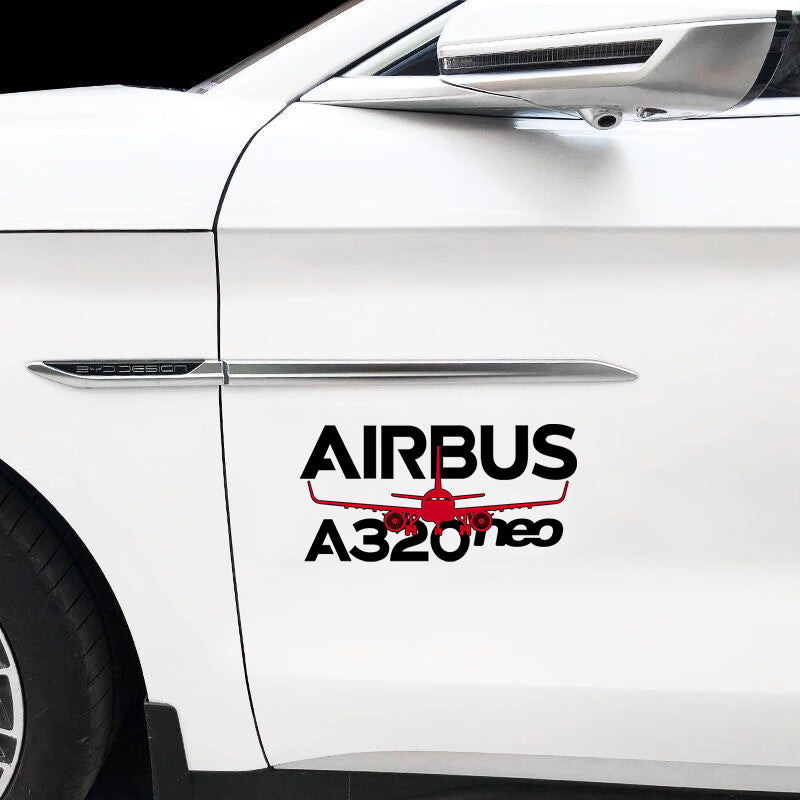 Amazing Airbus A320neo Designed Car Sticker