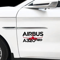 Thumbnail for Amazing Airbus A320neo Designed Car Sticker