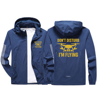 Thumbnail for Don't Disturb I'm Flying Design Sport & Running Jackets