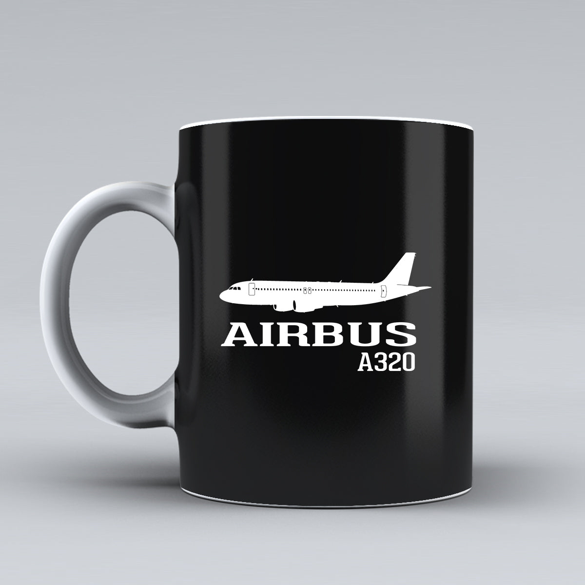 Airbus A320 Printed Designed Ceramic White Mugs