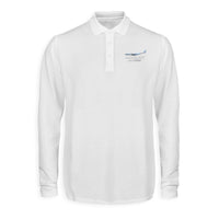 Thumbnail for The Antonov AN-225 Designed Long Sleeve Polo T-Shirts