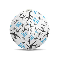 Thumbnail for Fly Be Free White Designed Rugby