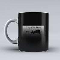 Thumbnail for Airbus A350XWB & Dots Designed Ceramic White Mugs