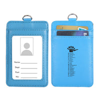 Thumbnail for Aviation Alphabet Designed ID Card Holder