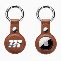Thumbnail for Super Boeing 777 Design Airtags Leather Cases