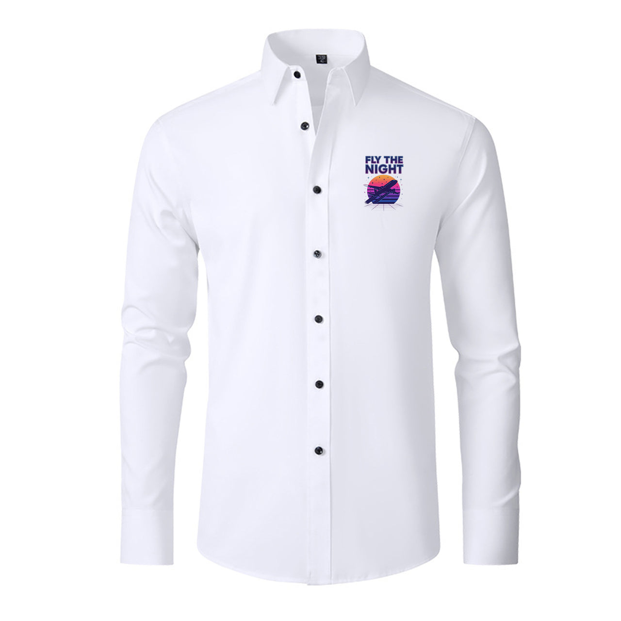 Fly The Night Designed Long Sleeve Shirts