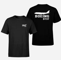 Thumbnail for Boeing 737 Printed Designed Double-Side T-Shirts