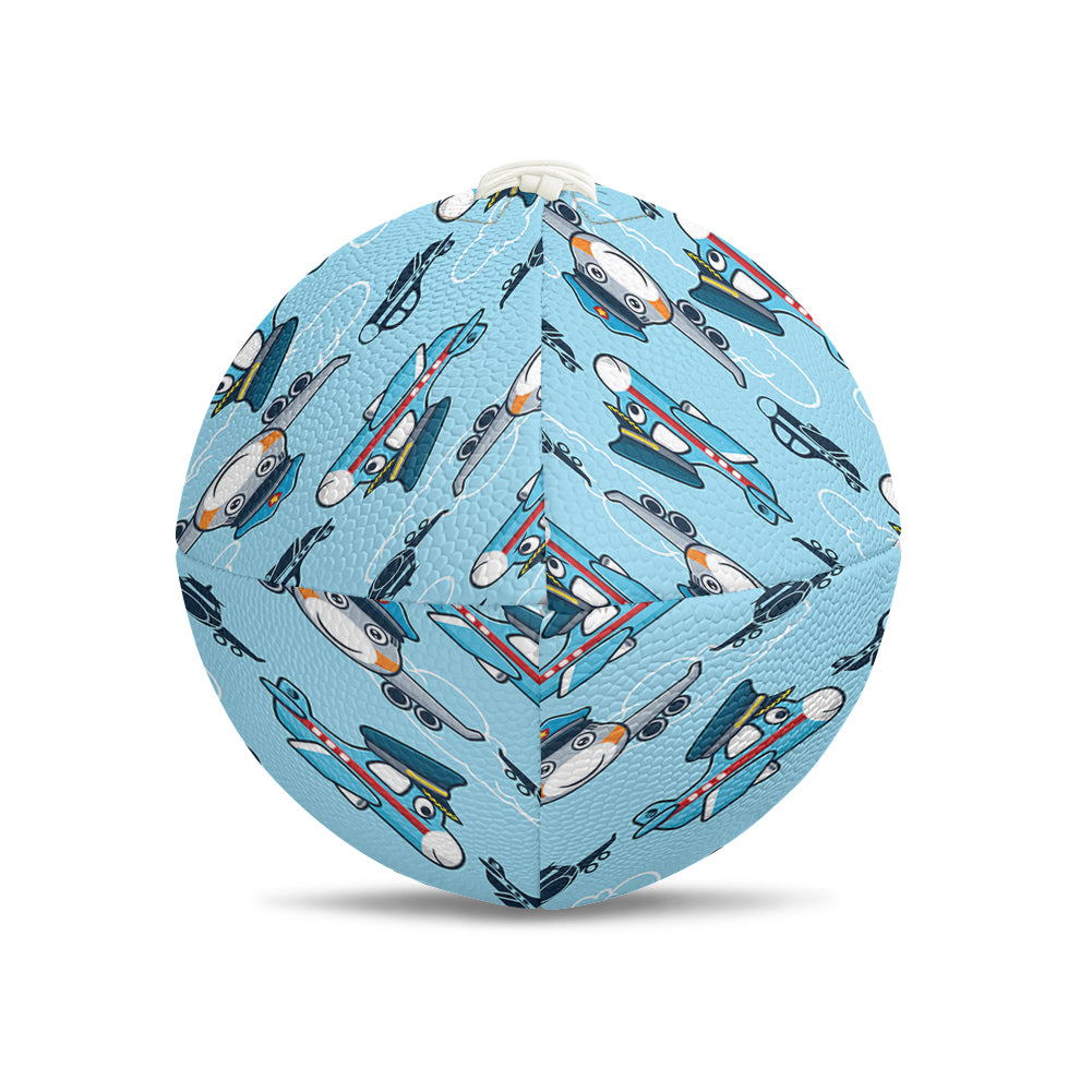 Cartoon & Funny Airplanes Designed Rugby