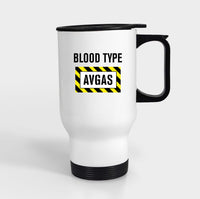 Thumbnail for Blood Type AVGAS Designed Travel Mugs (With Holder)