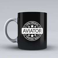 Thumbnail for 100 Original Aviator Designed Ceramic White Mugs