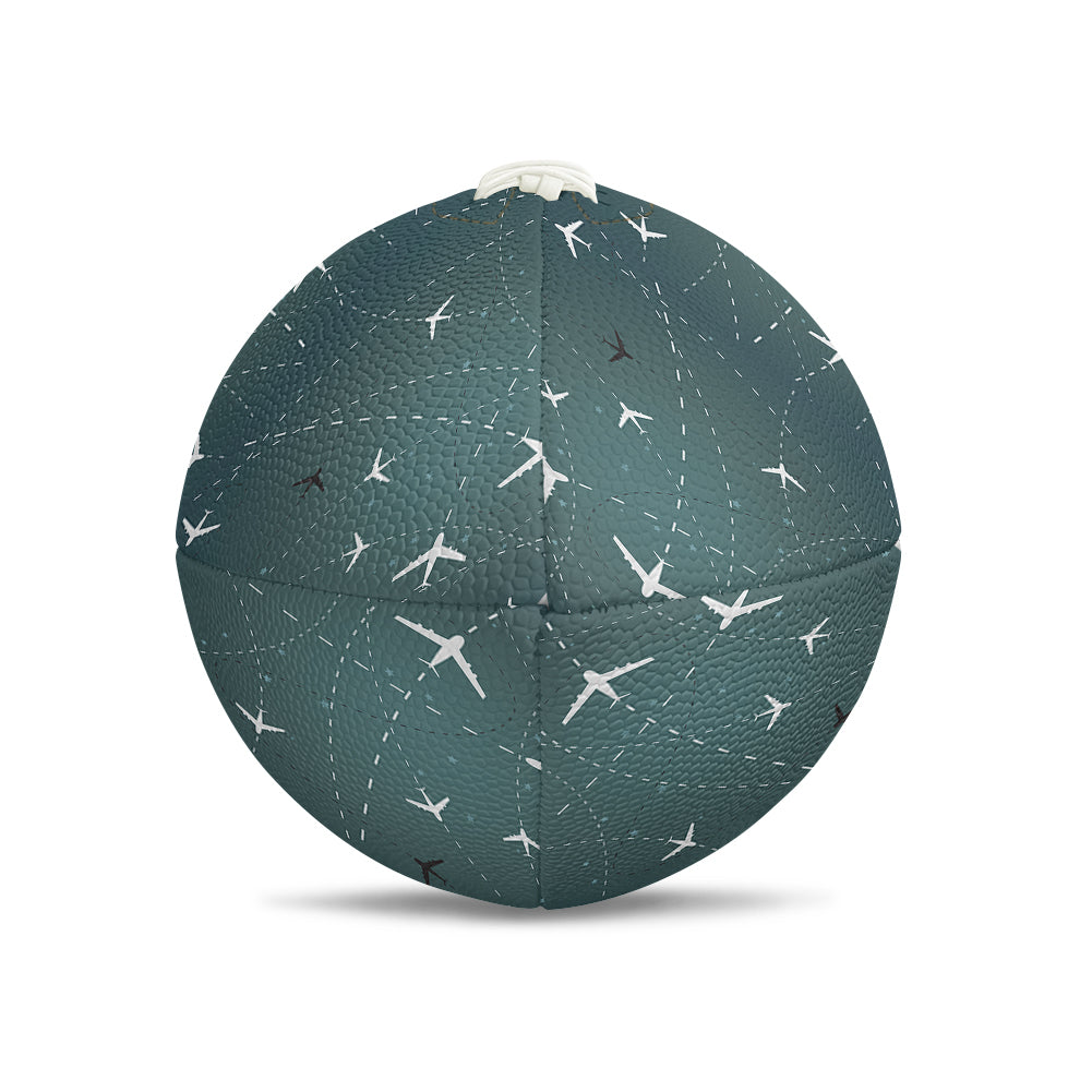 Travelling with Aircraft (Green) Designed Rugby