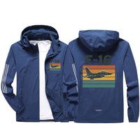 Thumbnail for Retro Fighter Jet F16 Design Sport & Running Jackets