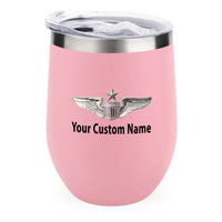 Thumbnail for Custom Name (US Air Force & Star) Designed 12oz Egg Cups