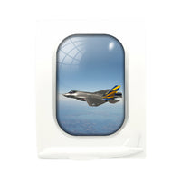Thumbnail for Cruising Fighter Jet 35 Designed Airplane Window Photo Frame