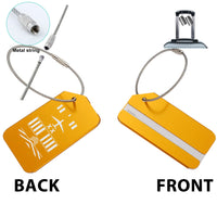 Thumbnail for Products Runway (Customizable) Designed Fashion Metal Luggage Tags