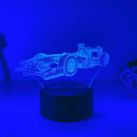 Thumbnail for Sports Car Modeling 3D Designed Night Lamp