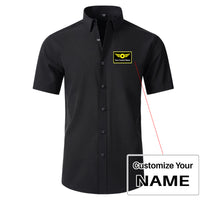 Thumbnail for Custom Name (Special Badge) Design Super Quality Short Sleeve Shirts