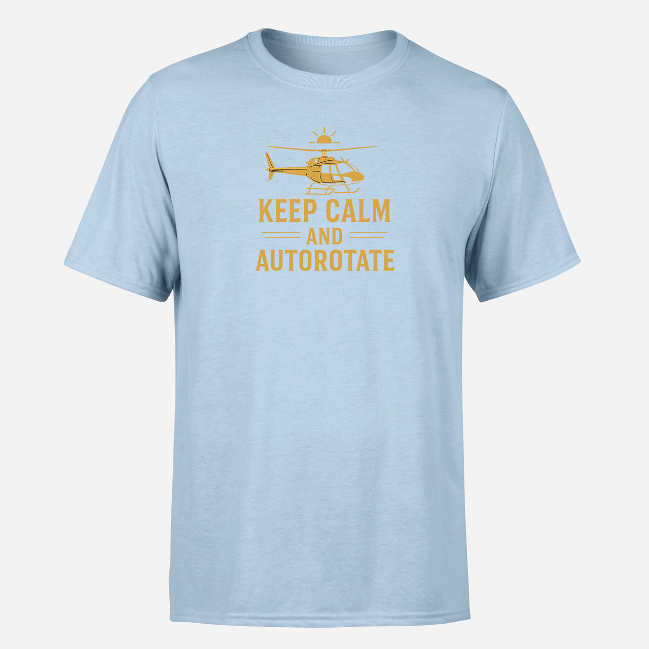 Keep Calm and Autorotate Design Super Quality T-Shirts