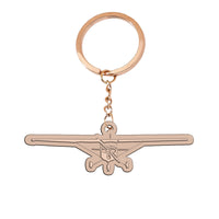 Thumbnail for Cessna 172 Silhouette Designed Hollow Key Chains