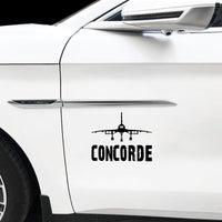 Thumbnail for Concorde & Plane Designed Car Sticker