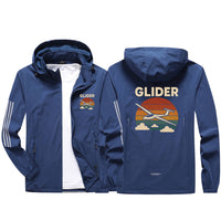 Thumbnail for Retro I Love Gliding Design Sport & Running Jackets