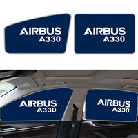 Thumbnail for Airbus A330 & Text Designed Car Sun Shade (Side window)