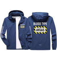 Thumbnail for Blood Type AVGAS Sport & Running Jackets