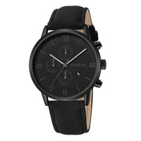 Thumbnail for Quartz Watch Men Roman Dial Watch Fashion Round Date Quartz Watch