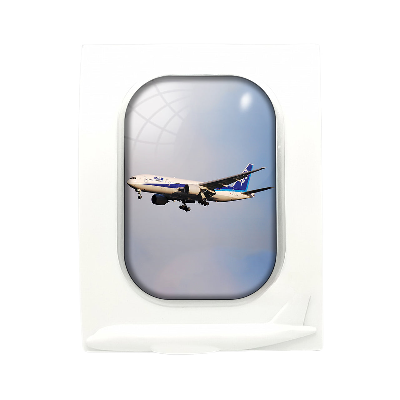 ANA's Boeing 777 Designed Airplane Window Photo Frame