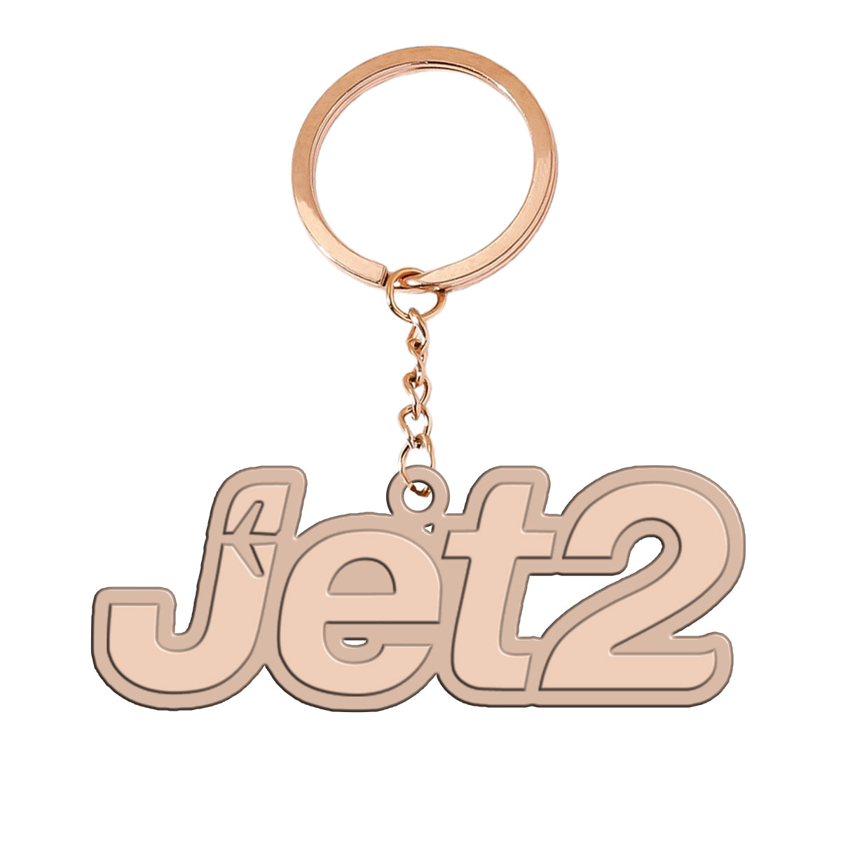 JET2 Airlines Designed Hollow Key Chains