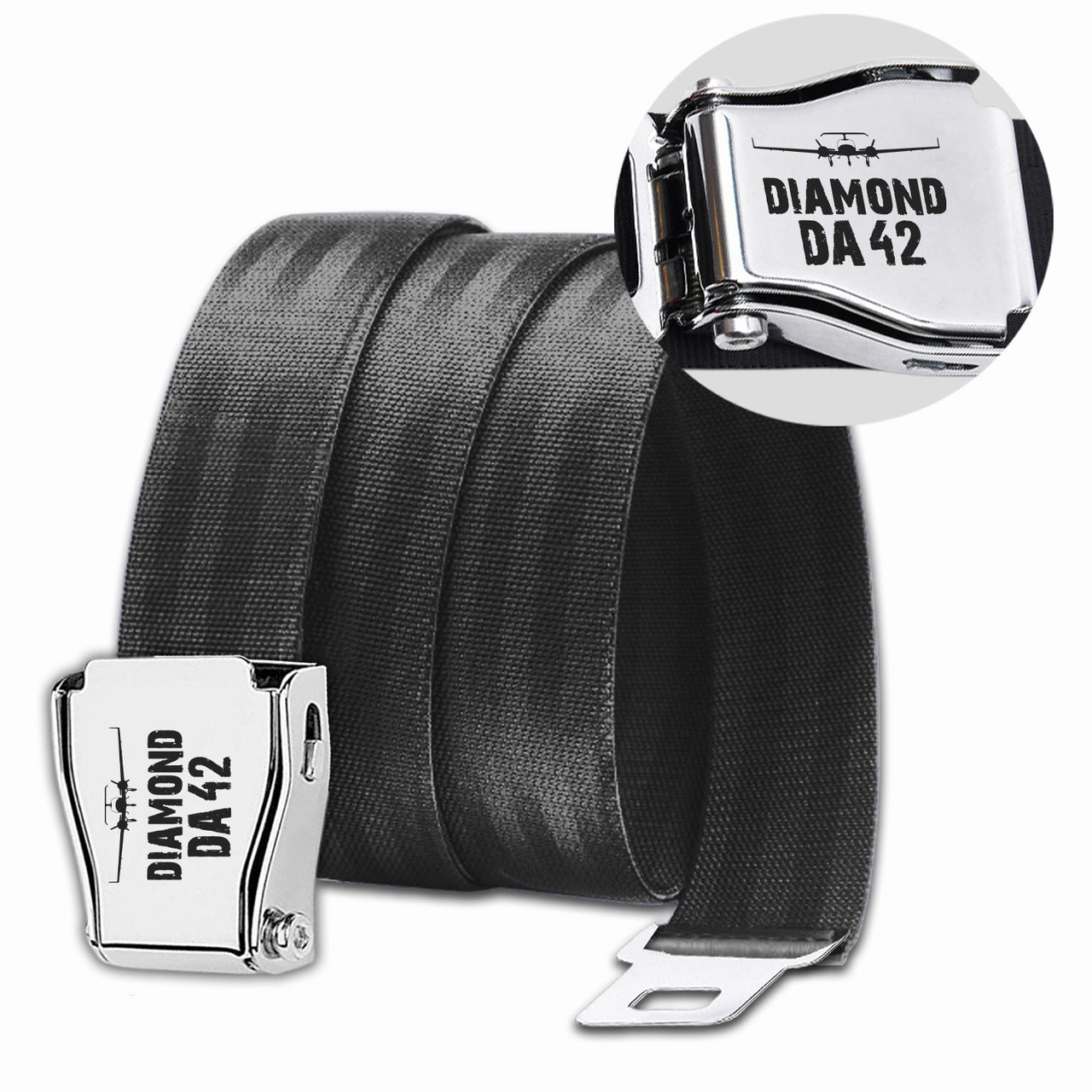 Diamond DA42 & Plane Designed Fashion Airplane Seat Belts