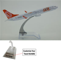 Thumbnail for GOL Boeing 737 Airplane Model (16CM)