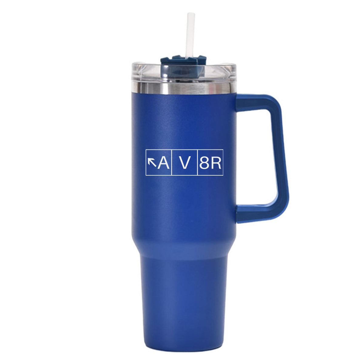 AV8R Designed 40oz Stainless Steel Car Mug With Holder