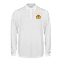Thumbnail for Retro Glider Designed Long Sleeve Polo T-Shirts