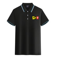 Thumbnail for Flat Colourful 767 Designed Stylish Polo T-Shirts